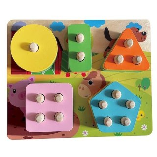 Smily Play Układanka drewniana kształty Smily Play (SPW84984)