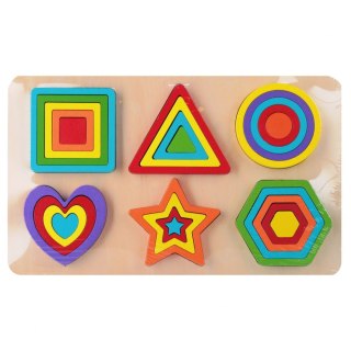 Smily Play Układanka drewniana kształty Smily Play (SPW84986)