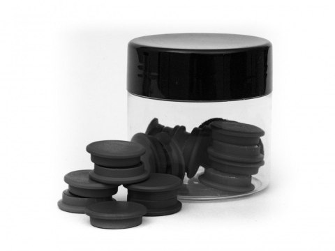 Tierra Magnes czarny śr. 20mm Tierra 20 sztuk