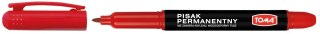Toma Marker permanentny czerwony wkład czerwony 1,2mm okrągła końcówka Toma (TO-324)