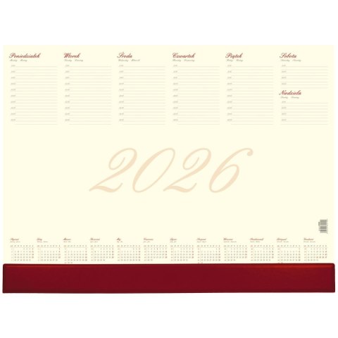 Wydawnictwo Wokół Nas Kalendarz biurkowy BIUWAR biurkowy Wydawnictwo Wokół Nas (KB049K)