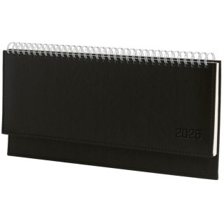 Wydawnictwo Wokół Nas Kalendarz biurkowy CZARNY VIVELLA LEŻĄCY 300mm x 145mm Wydawnictwo Wokół Nas (KB 047 B)