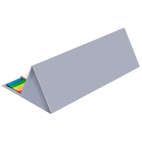 Wydawnictwo Wokół Nas Kalendarz biurkowy MAXI biurkowy z notesem 309mm x 99mm Wydawnictwo Wokół Nas (KB 062 B SZARY)