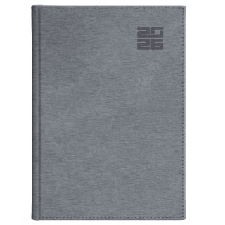 Wydawnictwo Wokół Nas Kalendarz książkowy (terminarz) tygodniowy ALUMINIUM SREBRNY A4 Wydawnictwo Wokół Nas (237 A4TB)