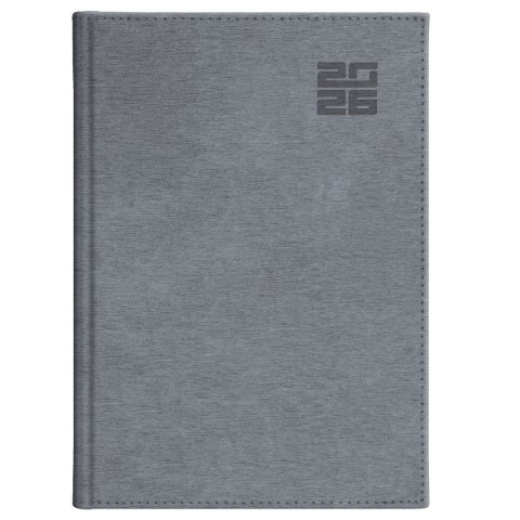 Wydawnictwo Wokół Nas Kalendarz książkowy (terminarz) tygodniowy ALUMINIUM SREBRNY A4 Wydawnictwo Wokół Nas (237 A4TB)