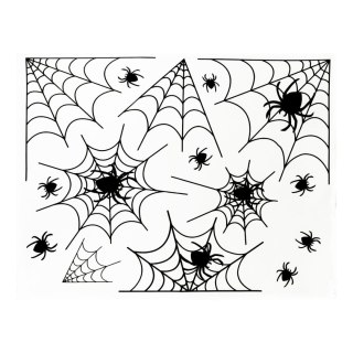 Arpex Ozdoba halloweenowa Dekoracja elektrostatyczna - pajęczyna Arpex (HA5050)