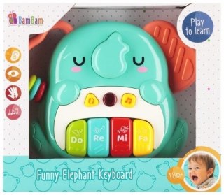 Bam Bam Zabawka dźwiękowa pianinko słonik Bam Bam (569000)