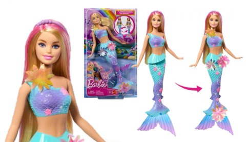 Barbie Lalka Syrenka Rozkwitające kwiaty [mm:] 290 Barbie (JDM72)