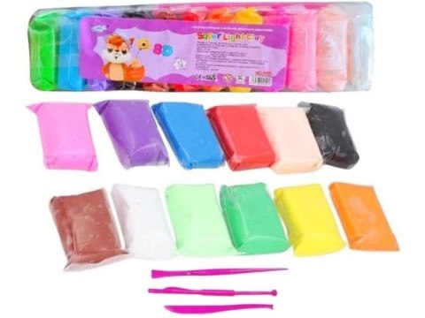 Bigtoys Masa plastyczna dla dzieci pianka mix Bigtoys (BPLA3712)