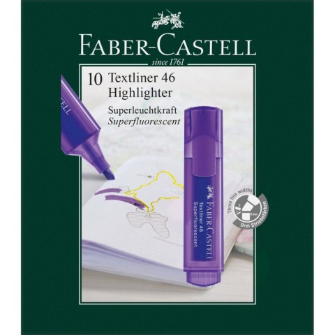 Faber Castell Zakreślacz wkład fioletowy Faber Castell (FC154636)