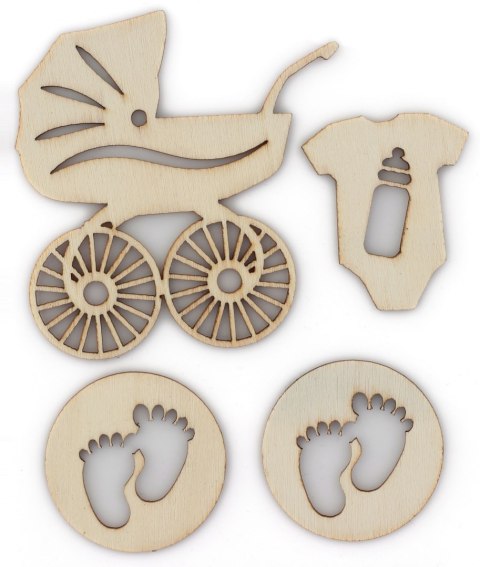 Galeria Papieru Ozdoba drewniana baby Galeria Papieru (253021)