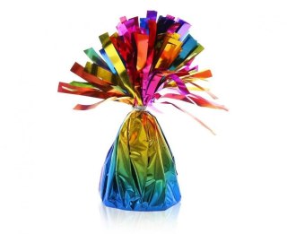 Godan Ciężarek do balonów foliowy tęczowy, 145g Godan (WHT4/TC)