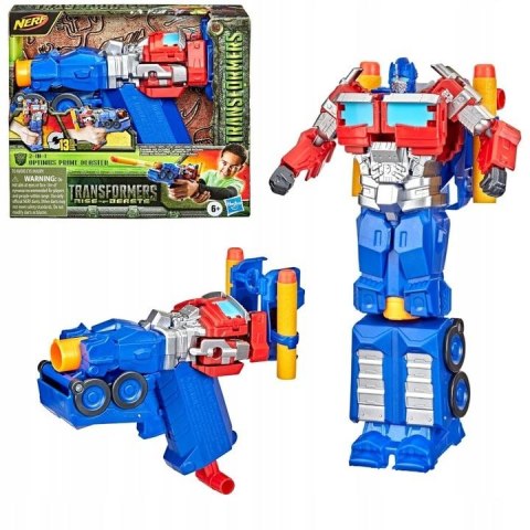 Hasbro Robot Nerf Transformers Optimus 2w1 wyrzutnia Hasbro (F3901)