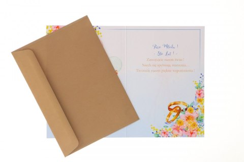 Henry Kartka składana A5 Ślub balony A5 Henry (5905701488254)