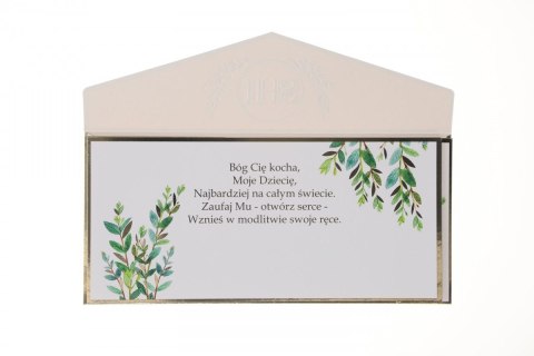 Henry Kartka składana Koperta KOMUNIA IHS Henry (5905701486557)