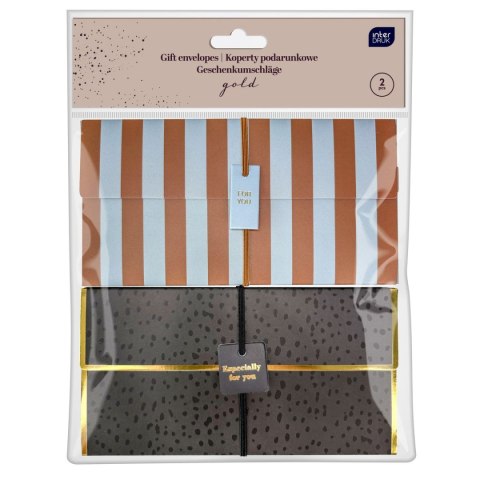 Interdruk Koperta specjalnego przeznaczenia GOLD DŁUGIE Z GUMKĄ Interdruk (2 SZT)
