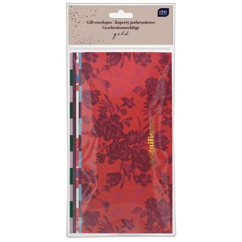 Interdruk Koperta specjalnego przeznaczenia GOLD DŁUGIE Z GUMKĄ [mm:] 220x110 Interdruk (5 SZT)