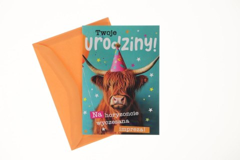 Pan Dragon Kartka składana B6 Pan Dragon (B6 HOLO)