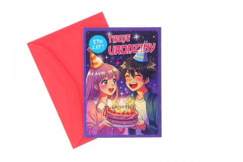 Pan Dragon Kartka składana B6 Pan Dragon (B6 HOLO)