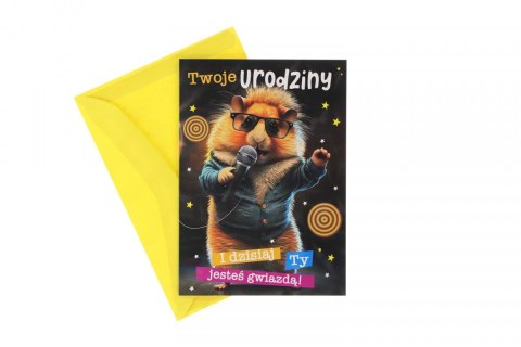 Pan Dragon Kartka składana B6 Pan Dragon (B6 HOLO)