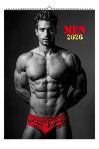 Pan Kalendarzyk Kalendarz ścienny MEN A2 Pan Kalendarzyk (A2 V.3)