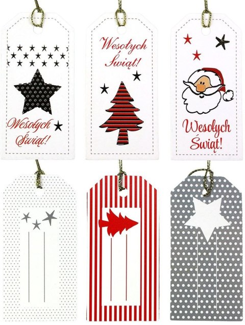 Titanum Bileciki do prezentów Craft-Fun Series „Wesołych Świąt" Titanum (24ESD015)