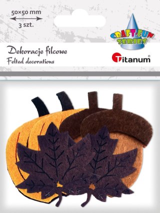 Titanum Ozdoba filcowa Craft-Fun Series Jesień Titanum (EA975)