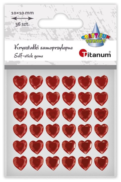 Titanum Kryształki Craft-Fun Series czerwone Titanum (24sl03139)