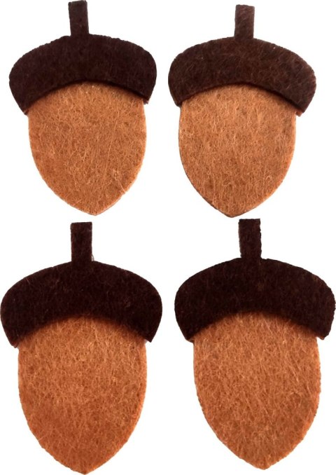 Titanum Ozdoba filcowa Craft-Fun Series Żołędzie Titanum (EA974)