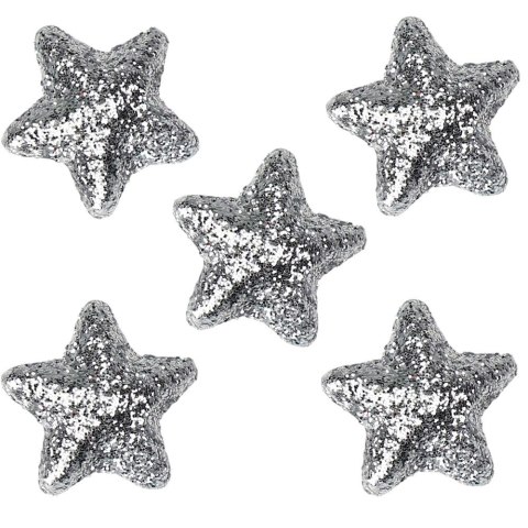 Titanum Ozdoba styropianowa Craft-Fun Series gwiazdki Titanum (23YX0326-3(SILVER))