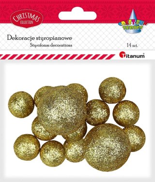 Titanum Ozdoba styropianowa Craft-Fun Series kulki Titanum (BJ25042717)