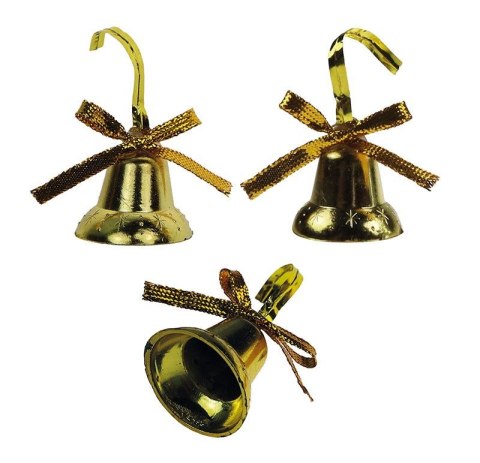 Titanum Ozdoba świąteczna Craft-Fun Series dzwoneczki plastikowe Titanum (DIY-XM(506))