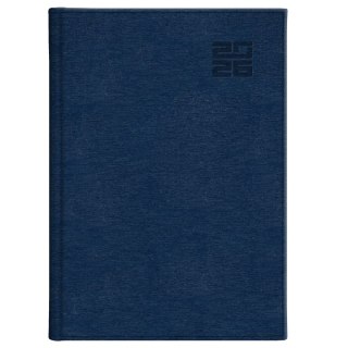 Wydawnictwo Wokół Nas Kalendarz książkowy (terminarz) TYGODNIOWY ALUMINIUM GRANATOWY A4 Wydawnictwo Wokół Nas (237 A4TB)