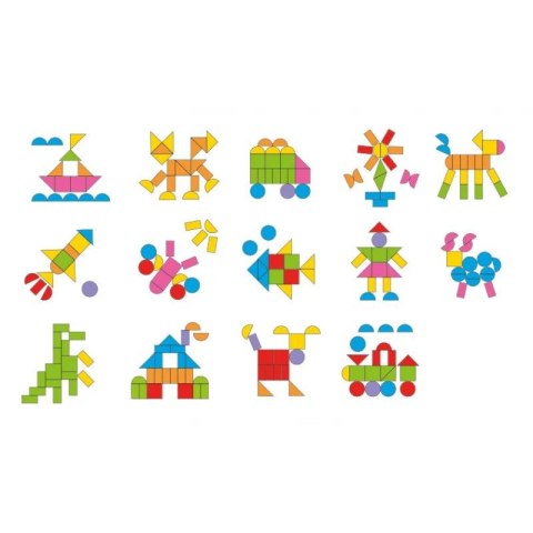 Aksjomat Książka dla dzieci Mały miś to lubi! Figury geometryczne. Aksjomat