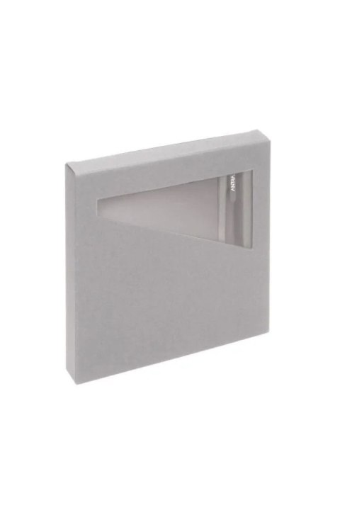 Antra Notes (notatnik) w pudełku A6 160k. linia+kratka+kropiki Antra (szary)