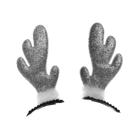 Arpex Spinka 2szt. rogi renifera srebrne Arpex (SM5540SRE-7956)