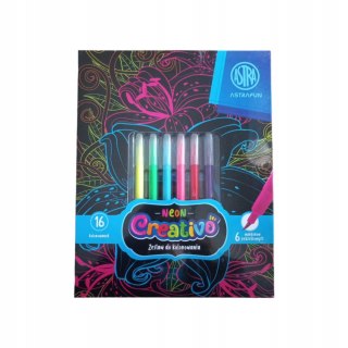 Astra Fun Zestaw plastyczny do kolorowania Flowers Astra Fun (601024002)