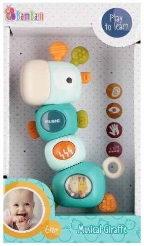 Bam Bam Zabawka dźwiękowa żyrafka Bam Bam (569047)