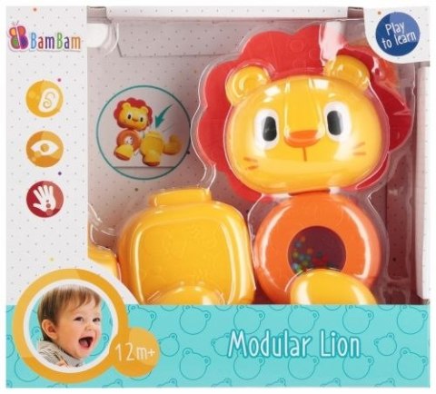 Bam Bam Zabawka edukacyjna Lew modułowy Bam Bam (569118)