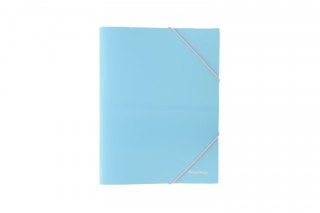 Berlingo Teczka plastikowa na gumkę A4 niebieski Berlingo (352606)