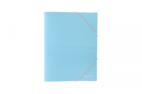 Berlingo Teczka plastikowa na gumkę A4 niebieski Berlingo (352606)