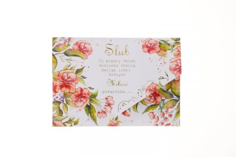 Henry Kartka składana A5 Ślub róża A5 Henry (5905701488285)