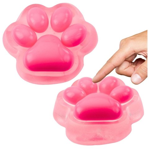 Lean Gniotek Kocia Łapka Antystresowa Sensoryczna Squishy Różowa Lean (26781)