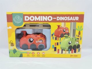 Lean Samochód dinozaur domino czerwone Lean (18696)