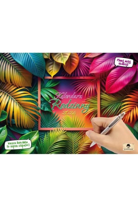 Pan Kalendarzyk Kalendarz ścienny ALBUMOWY RODZINNY 320mm x 470mm Pan Kalendarzyk (KSA V.6)