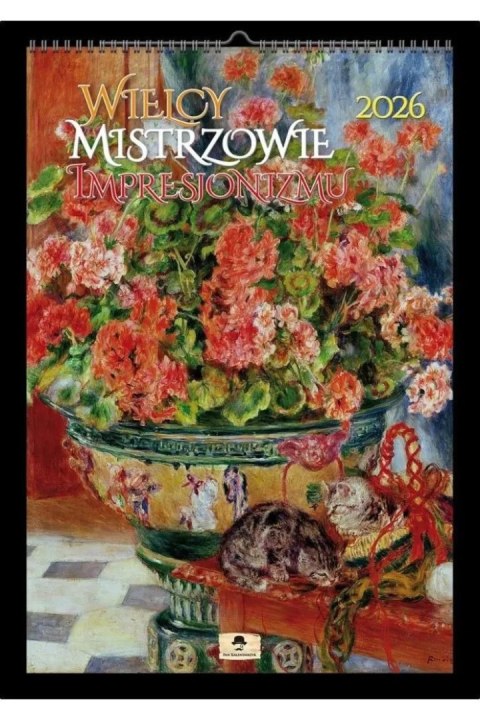 Pan Kalendarzyk Kalendarz ścienny WIELCY MISTRZOWIE IMPRESJONIZMU 320mm x 470mm Pan Kalendarzyk (A3 VD.18)