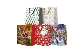 Pol-mak Torba prezentowa Large gwiazdka [mm:] 260x330x 130 Pol-mak (AGB2016005)