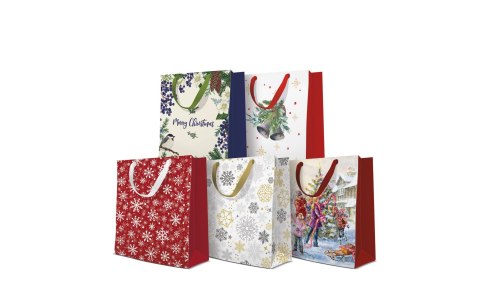 Pol-mak Torba prezentowa Medium gwiazdka [mm:] 200x250x 100 Pol-mak (AGB2016003)