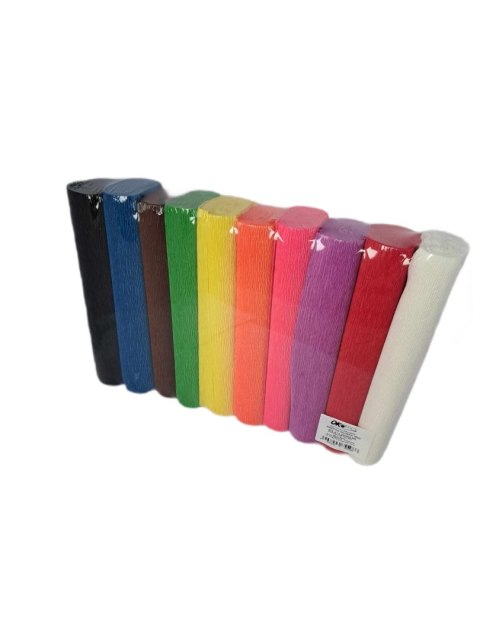 Sdm Bibuła marszczona MIX KOLORÓW mix 250mm x 2500mm Sdm