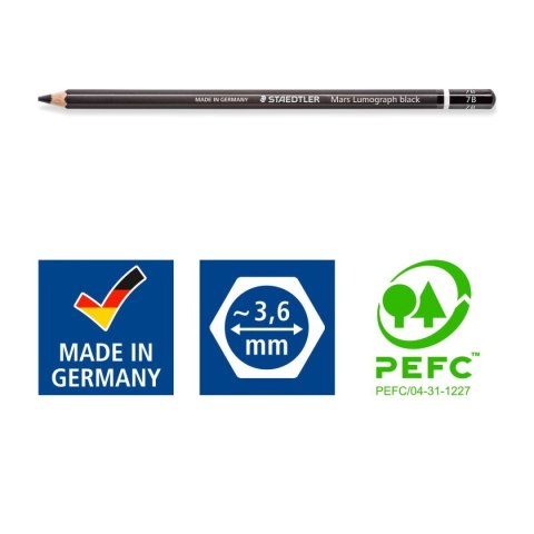 Staedtler Ołówek 7B Staedtler (S 100B-7B)